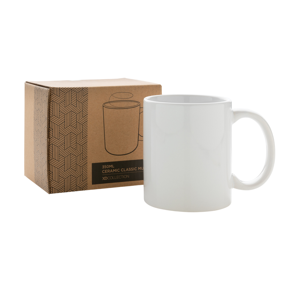 Ceramic classic mug 350ml