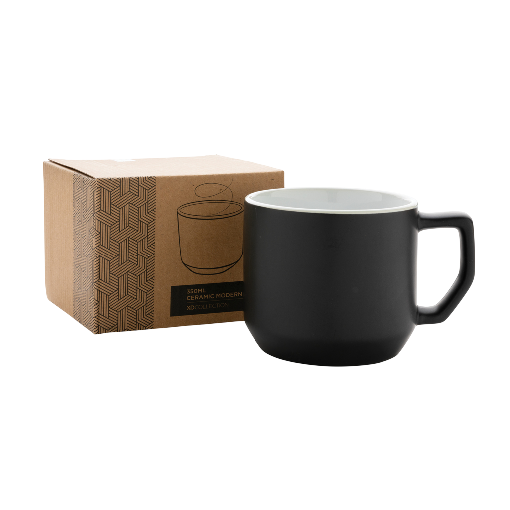 Ceramic modern mug 350ml