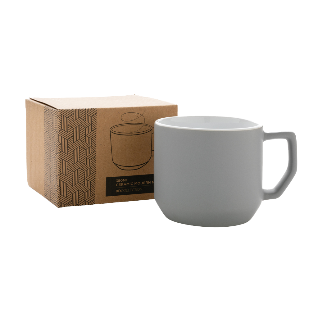 Ceramic modern mug 350ml