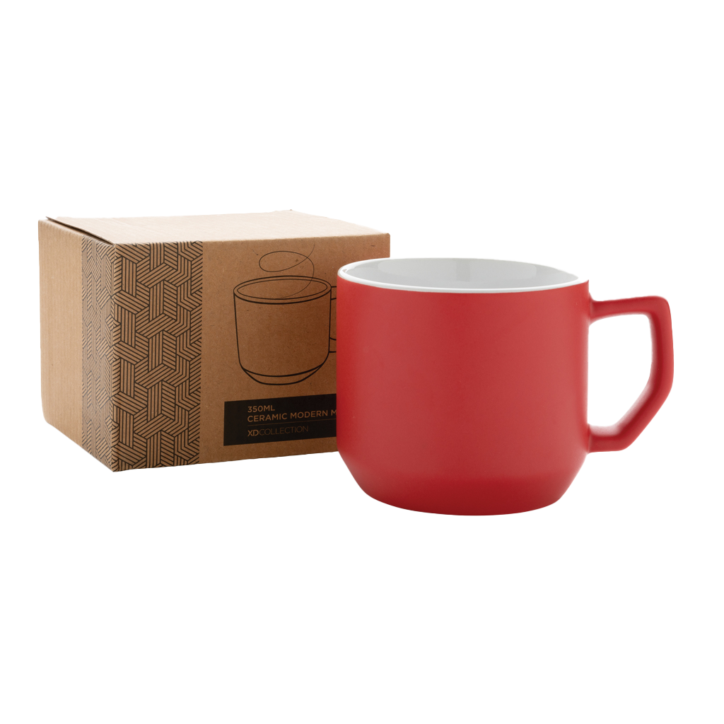 Ceramic modern mug 350ml