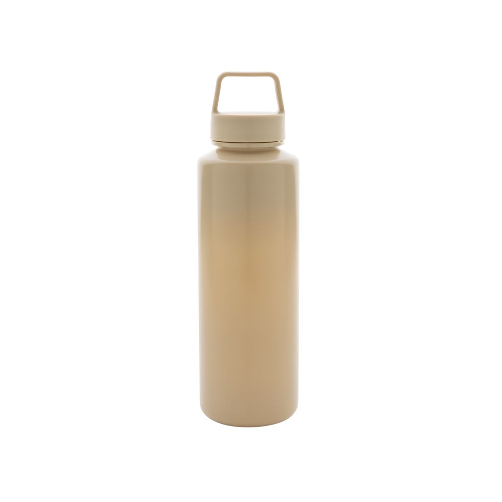 RCS certified recycled PP water bottle with handle