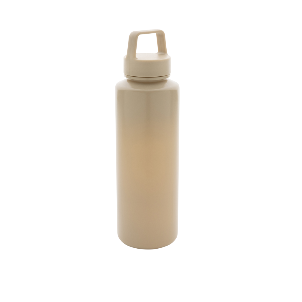 RCS certified recycled PP water bottle with handle