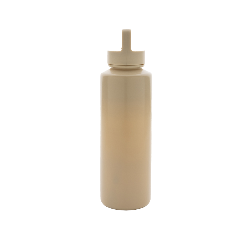 RCS certified recycled PP water bottle with handle