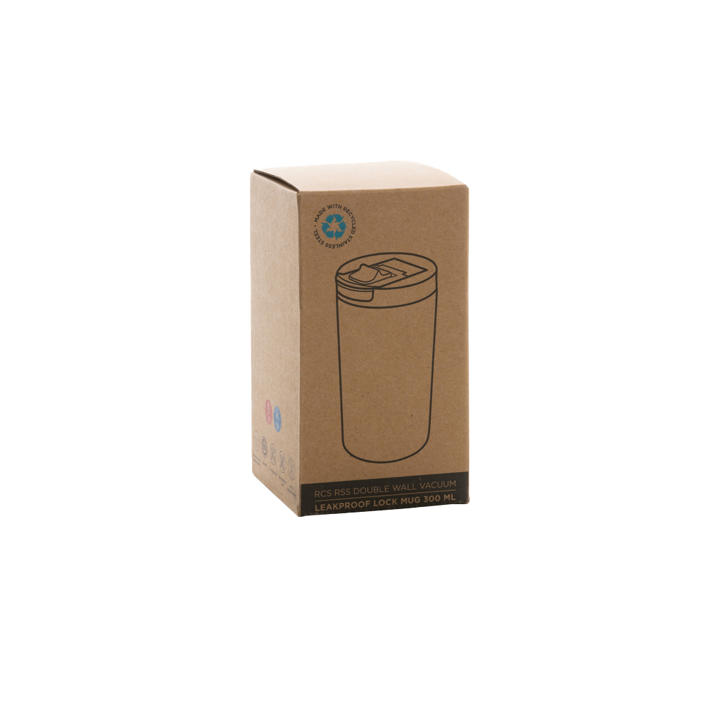 RCS RSS Double wall vacuum leakproof lock mug