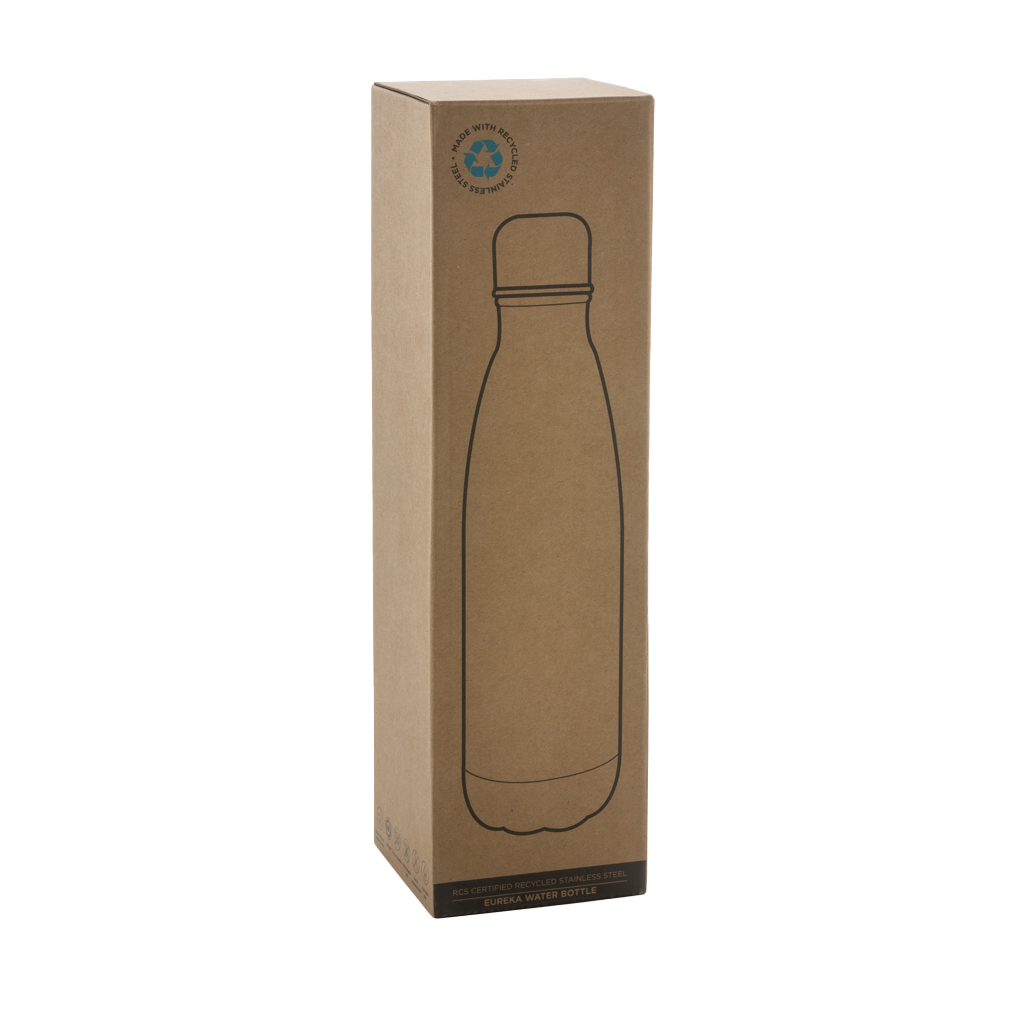 Eureka RCS certified re-steel single wall water bottle