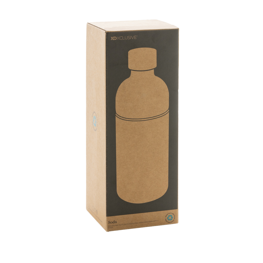 Soda RCS certified re-steel carbonated drinking bottle