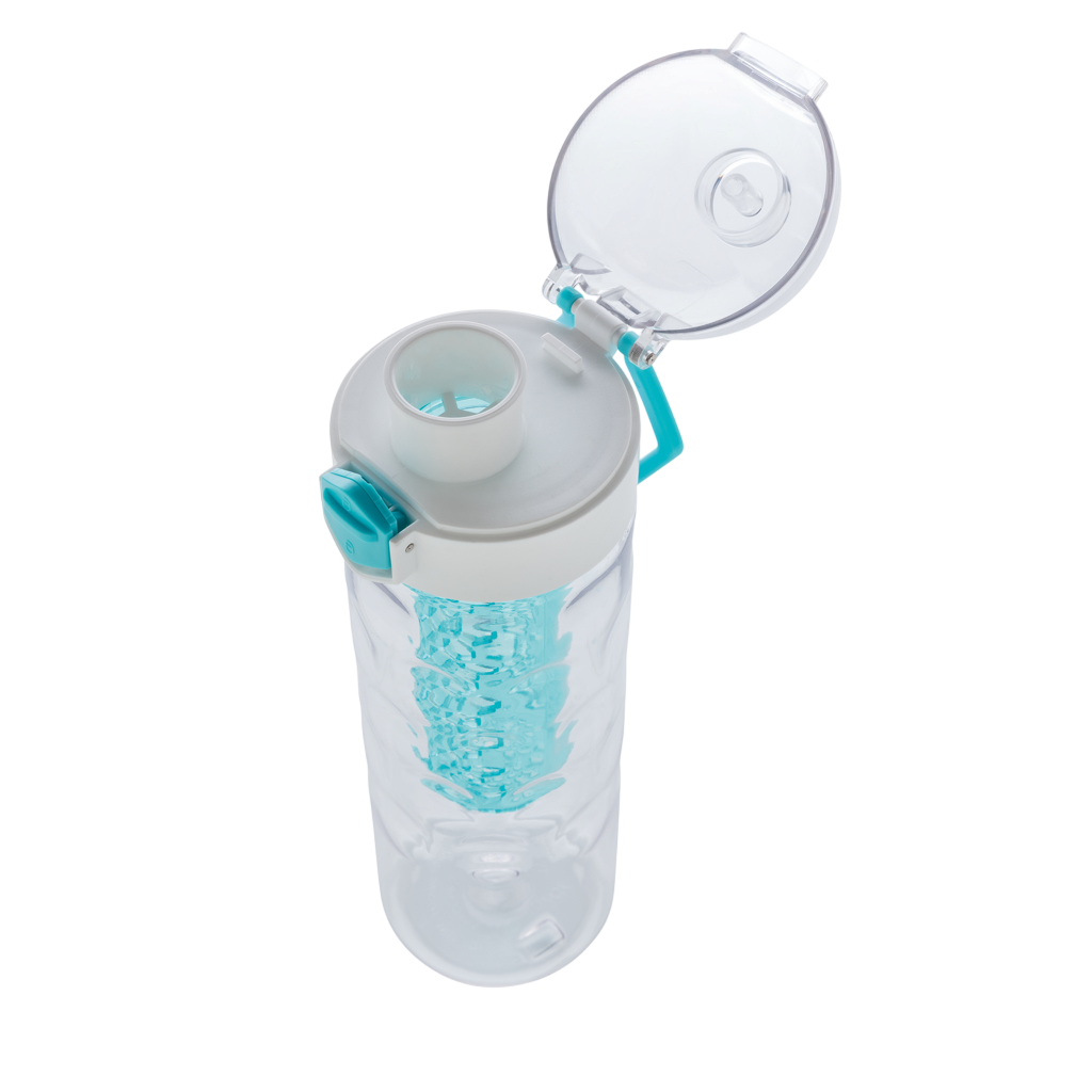 Honeycomb lockable leak proof infuser bottle