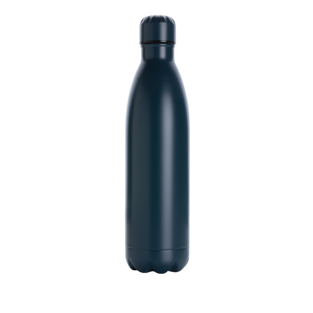 Solid colour vacuum stainless steel bottle 750ml