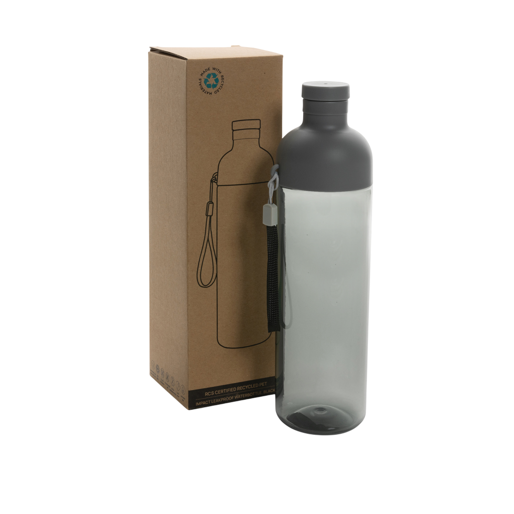 Impact RCS recycled PET leakproof water bottle 600ml