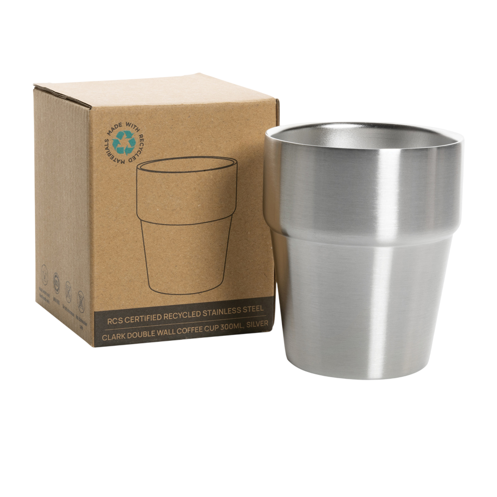Clark RCS double wall coffee cup 300ML