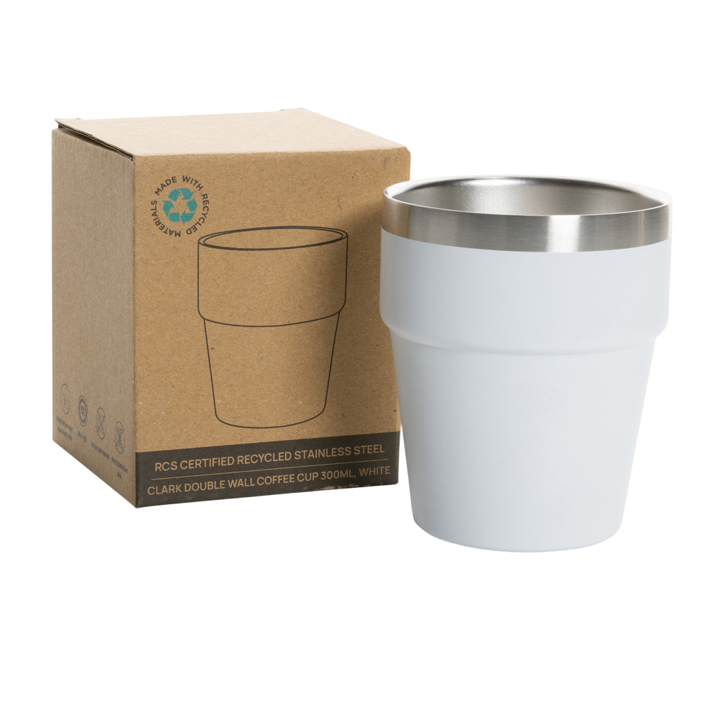 Clark RCS double wall coffee cup 300ML