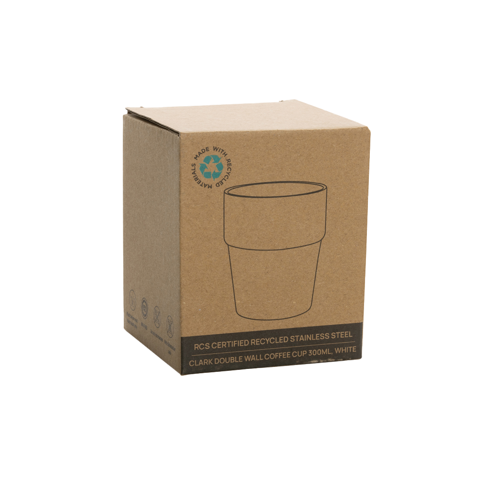 Clark RCS double wall coffee cup 300ML