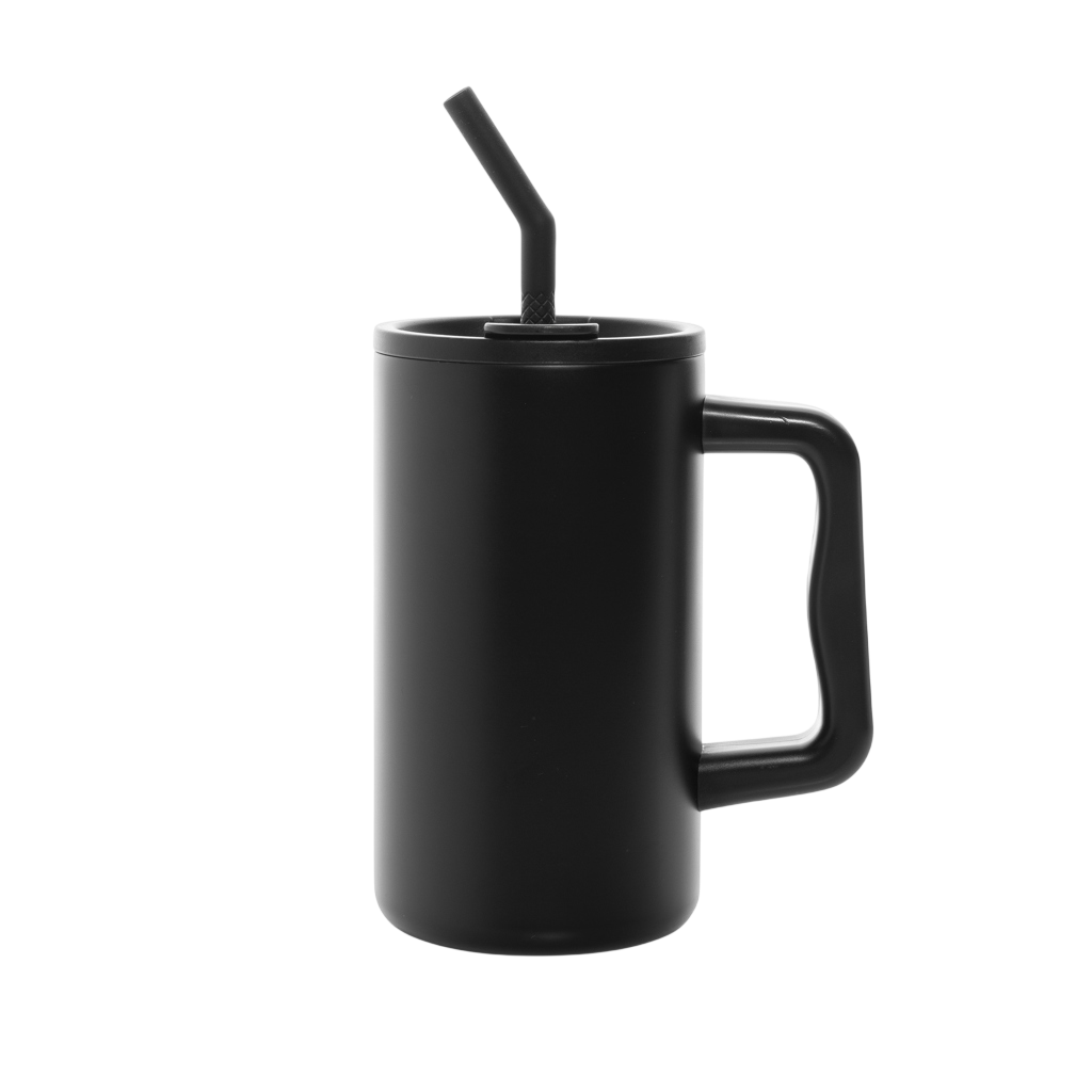 Cube RCS certified recycled steel mug 800ml