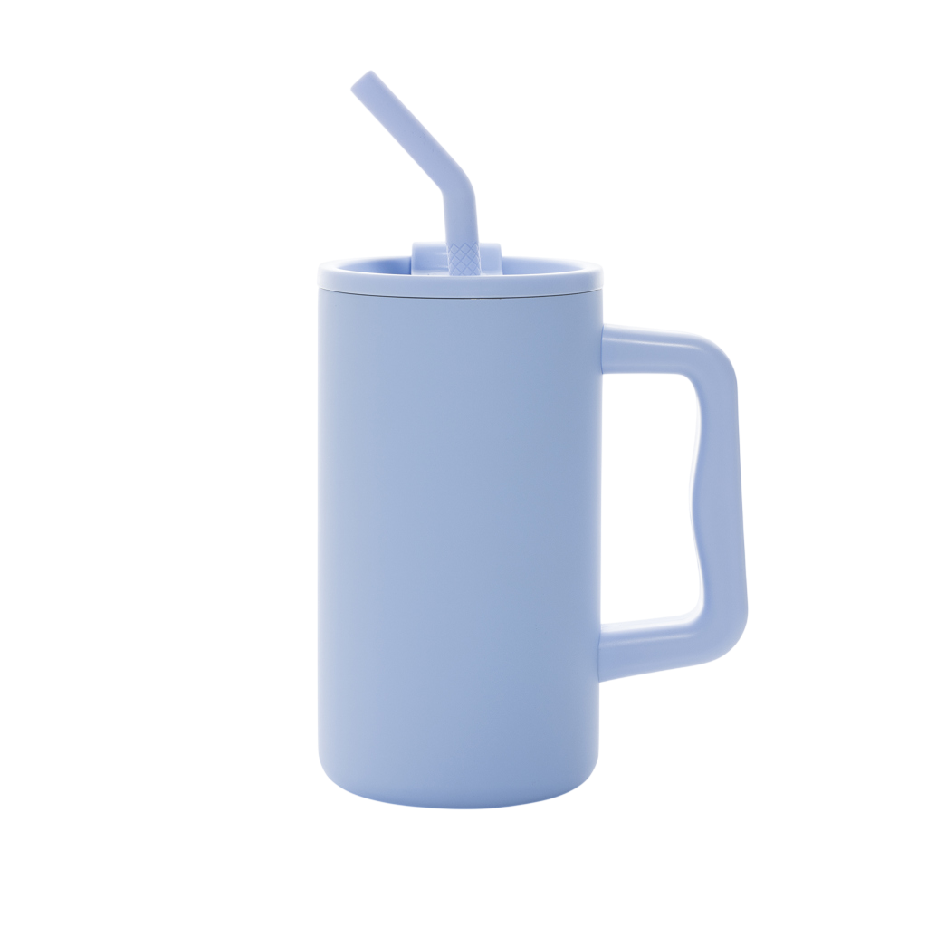 Cube RCS certified recycled steel mug 800ml