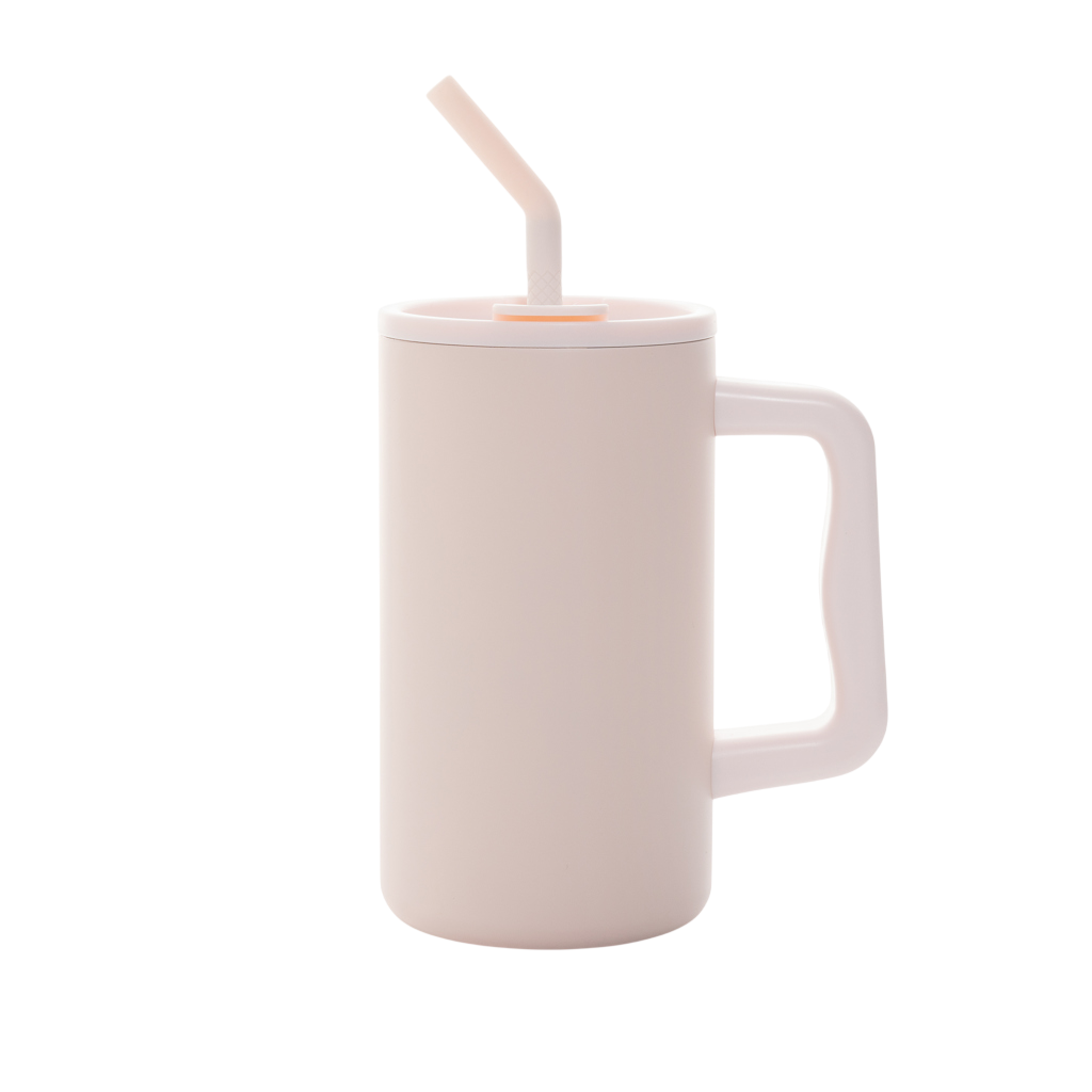 Cube RCS certified recycled steel mug 800ml