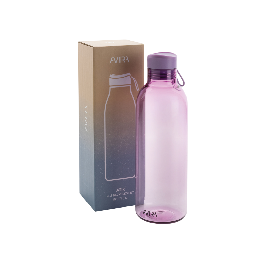 Avira Atik RCS Recycled PET bottle 1L