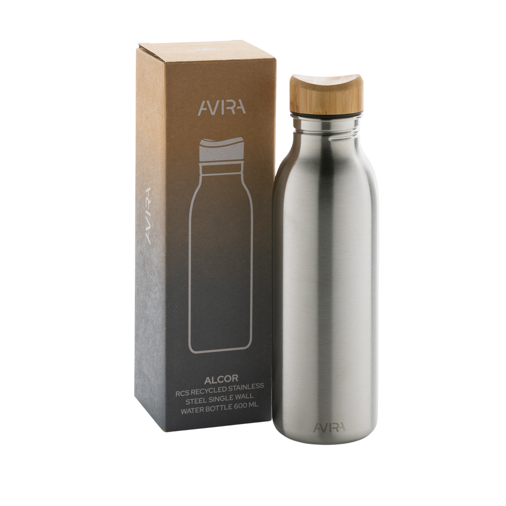 Avira Alcor RCS Re-steel single wall water bottle 600 ML