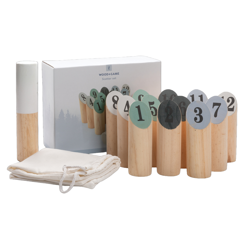Wooden scatter set