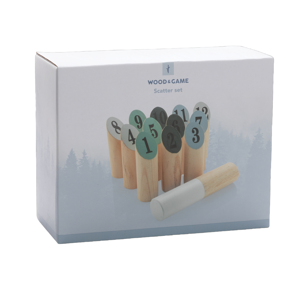 Wooden scatter set