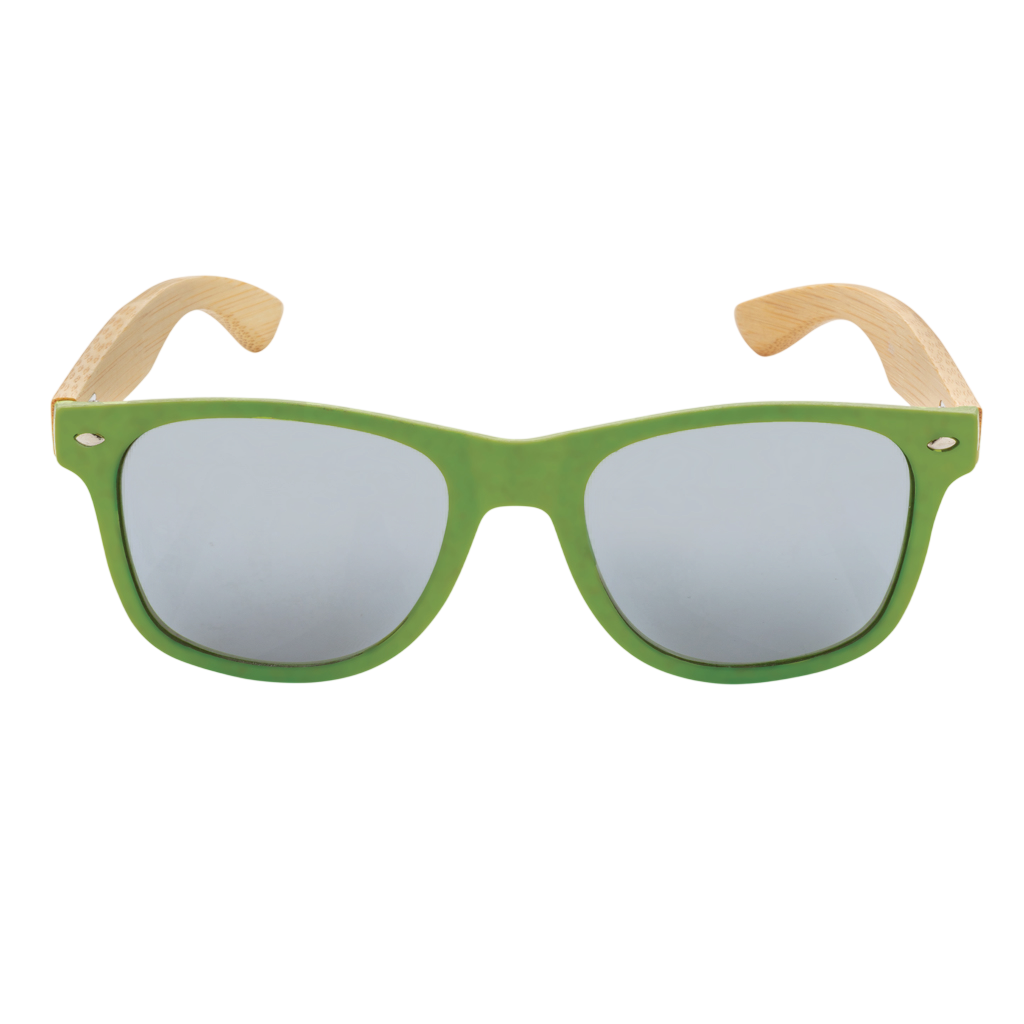 Bamboo and RCS recycled plastic sunglasses
