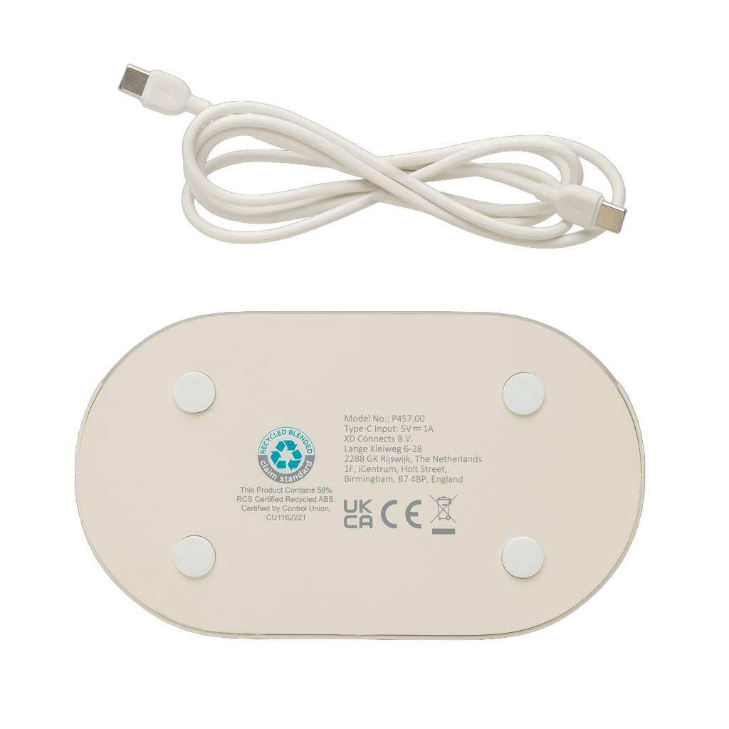LumaRise RCS reycled plastic white noise alarm clock