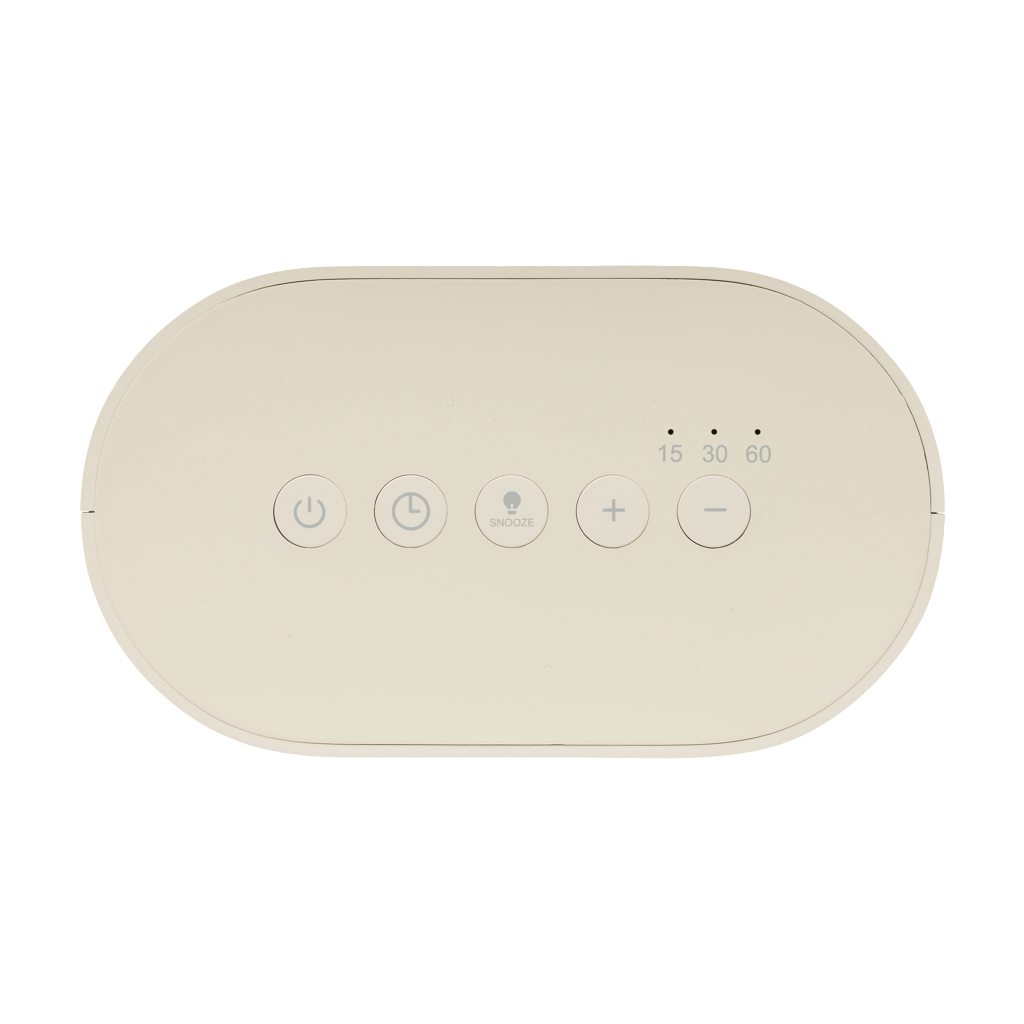 LumaRise RCS reycled plastic white noise alarm clock