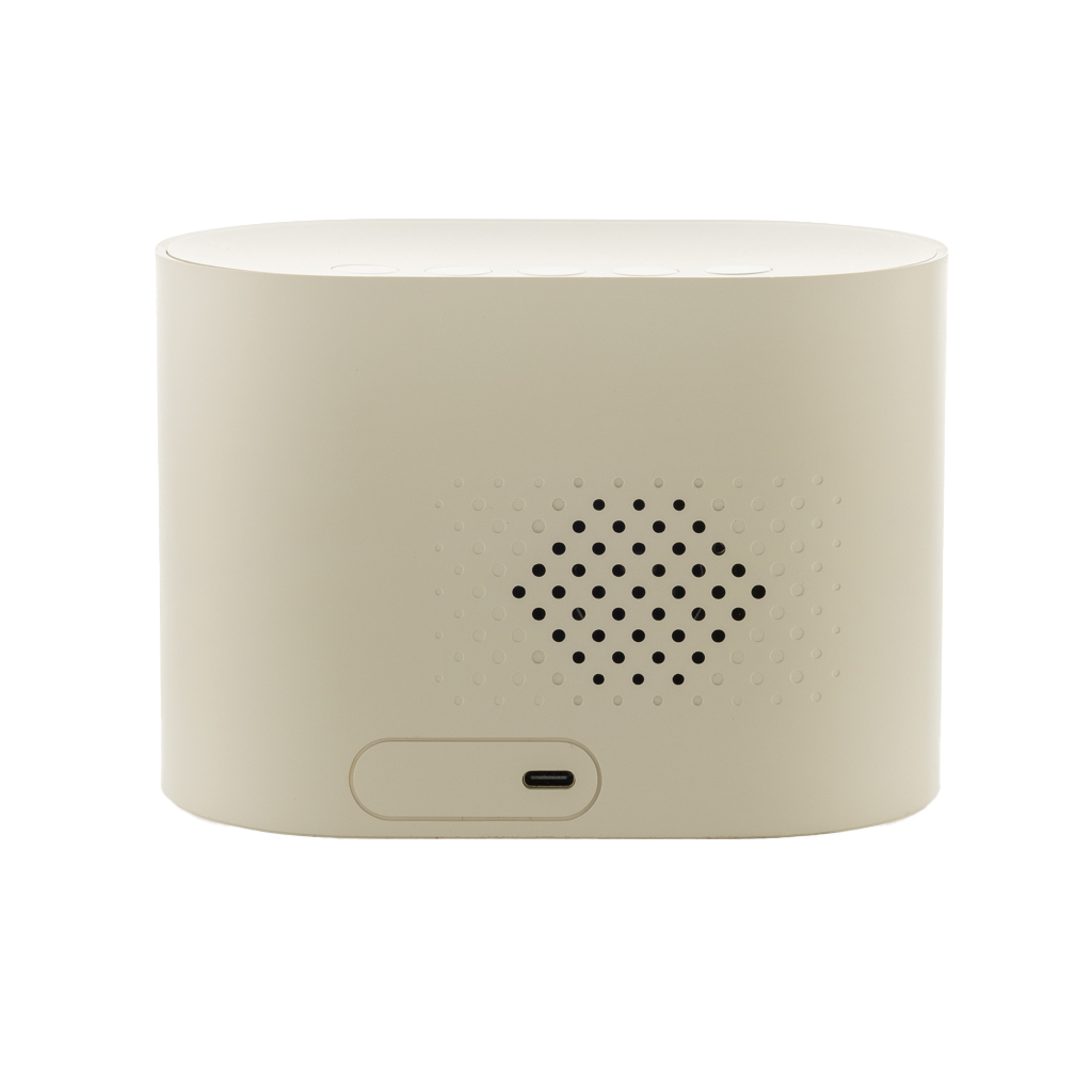 LumaRise RCS reycled plastic white noise alarm clock