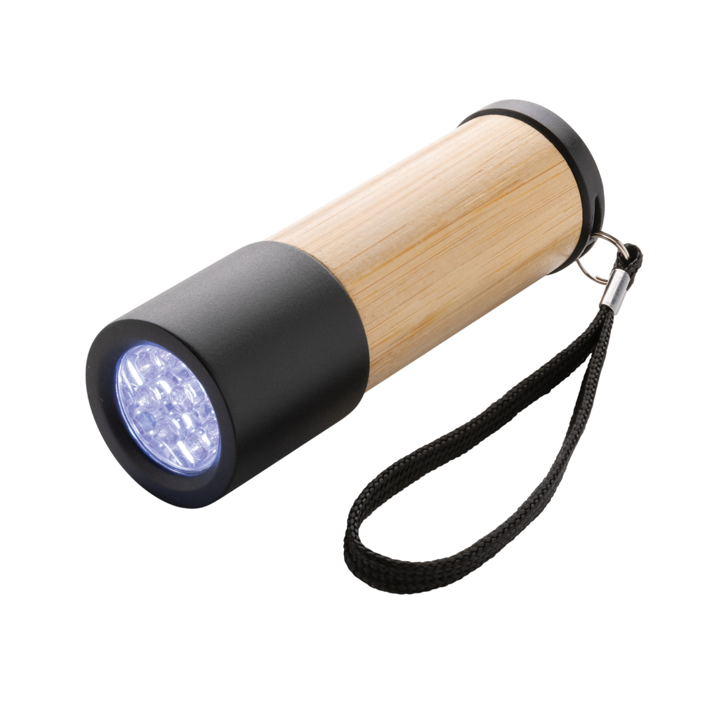 Bamboo and RCS certfied recycled plastic torch