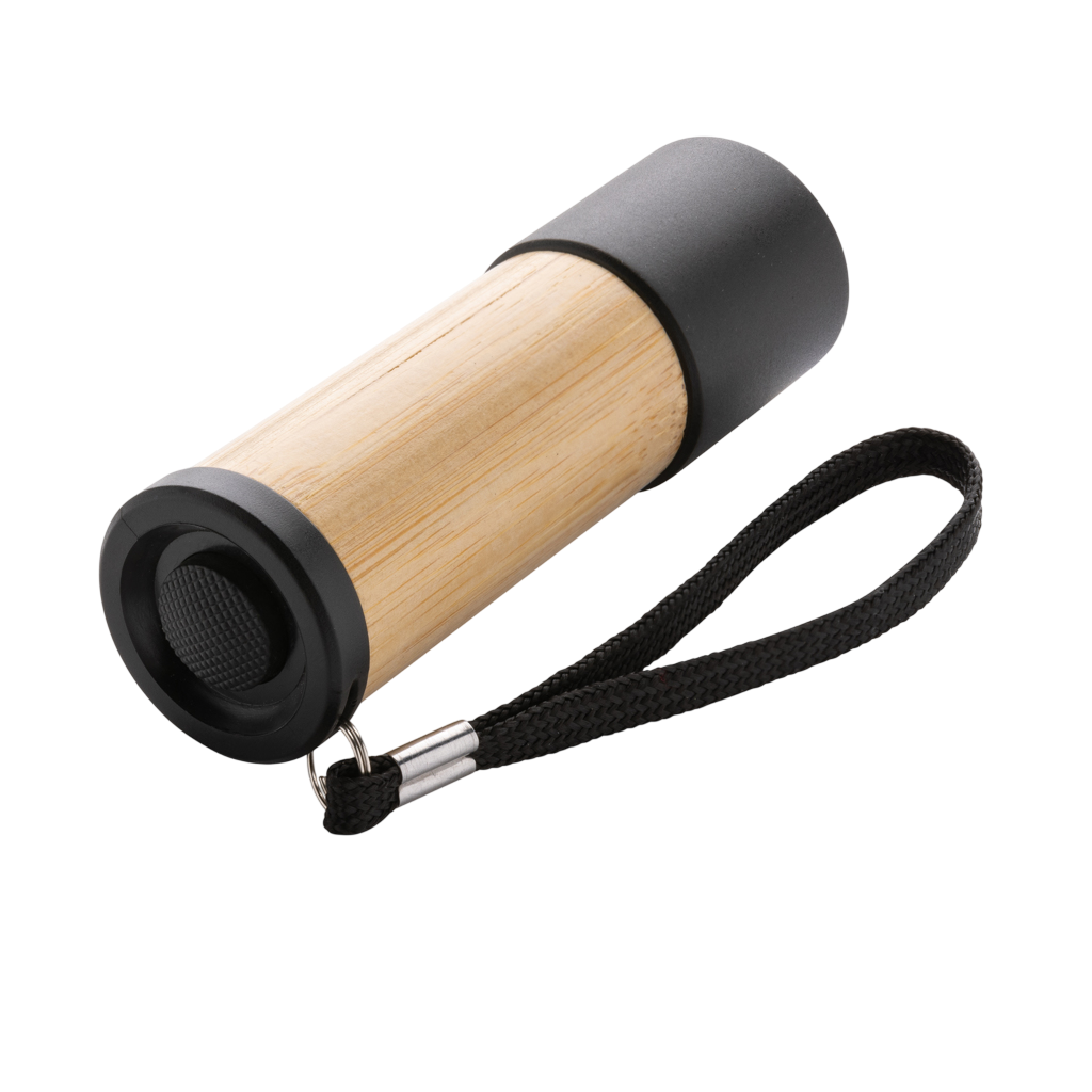 Bamboo and RCS certfied recycled plastic torch