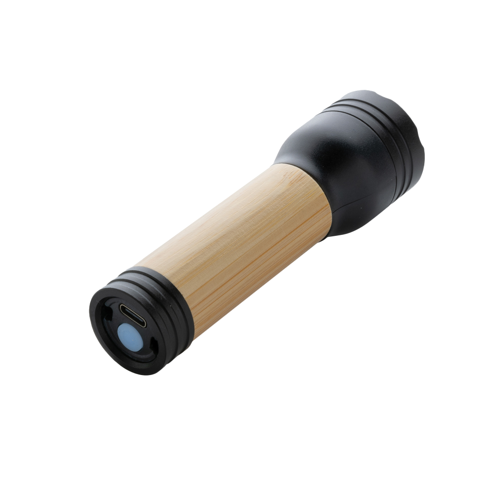 Lucid 1W RCS certified recycled plastic & bamboo torch