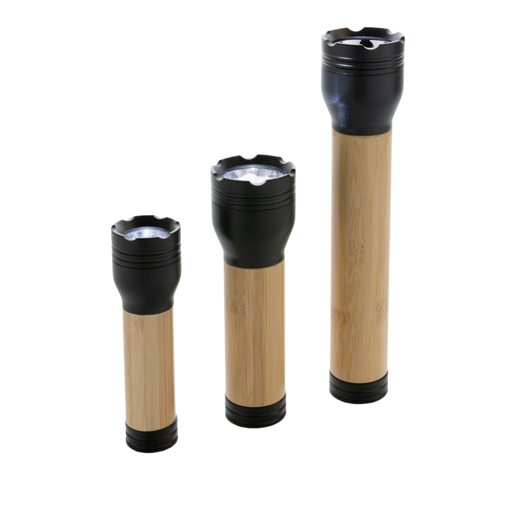 Lucid 1W RCS certified recycled plastic & bamboo torch