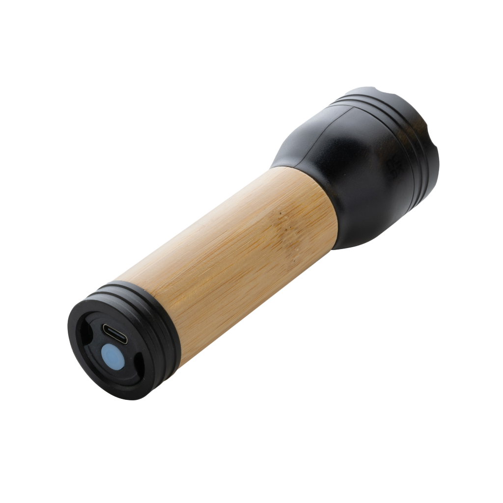 Lucid 3W RCS certified recycled plastic & bamboo torch
