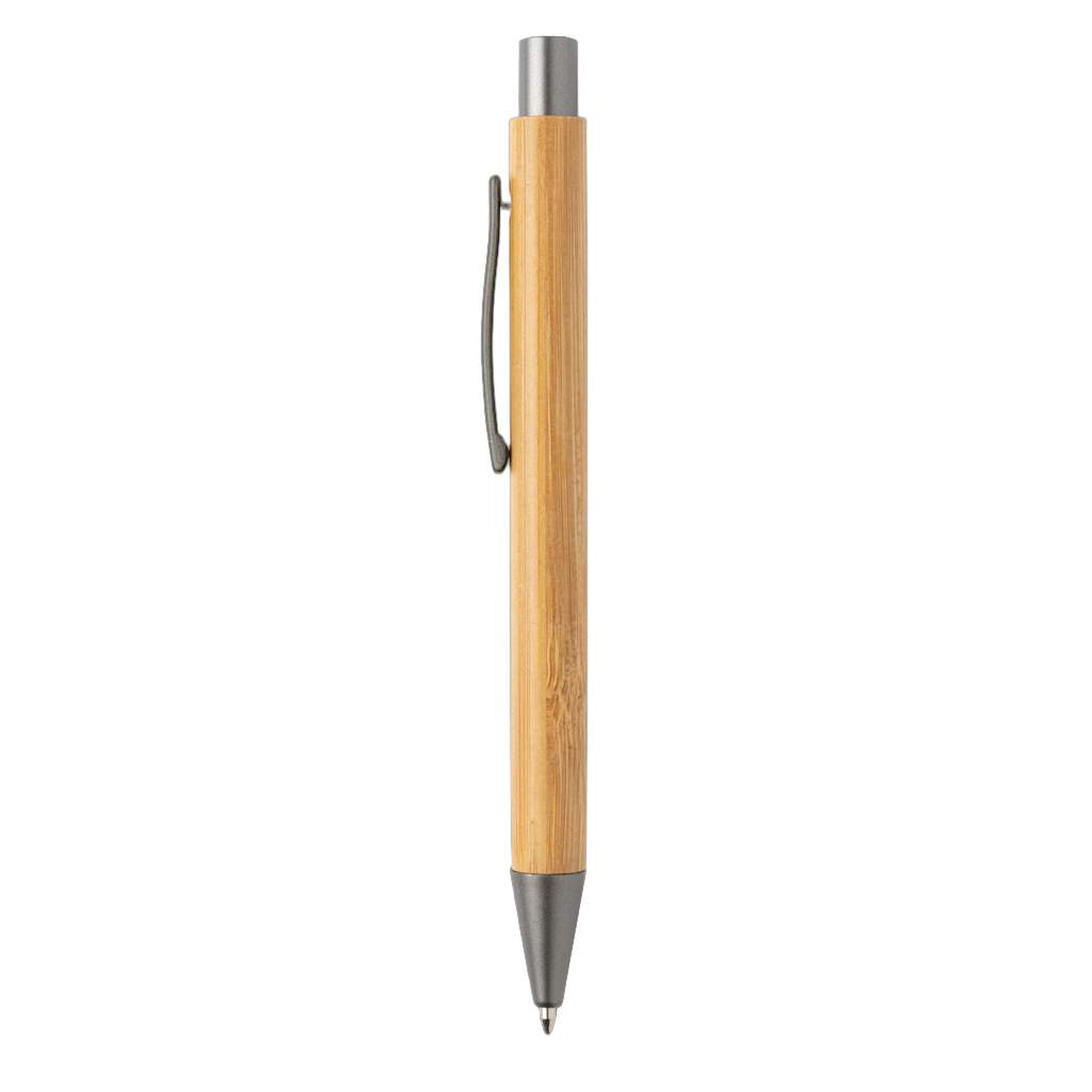 Slim design bamboo pen