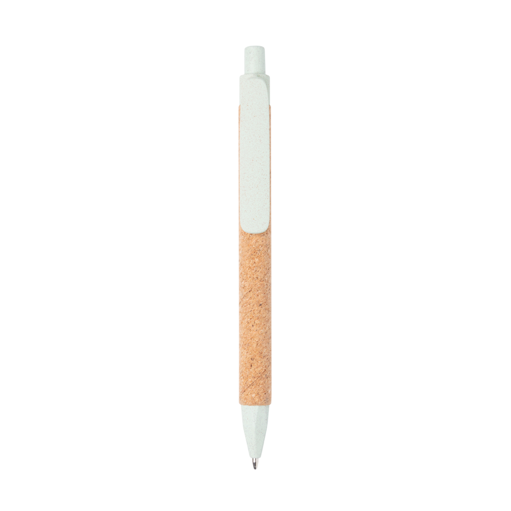 Write wheatstraw and cork pen