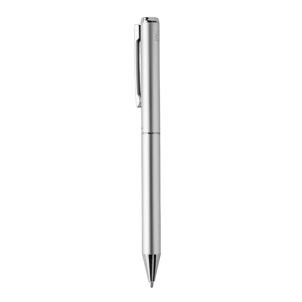 Swiss Peak Cedar RCS certified recycled aluminium pen