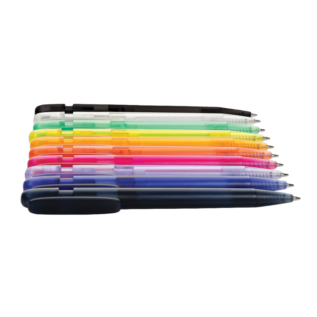 Devin GRS certified RABS pen transparent