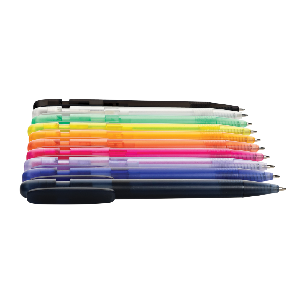 Devin GRS certified RABS pen transparent