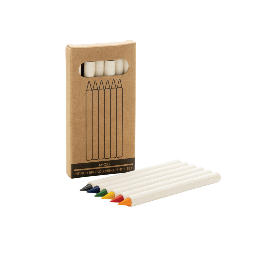 Micki GRS infinity 6pc colouring pencil set