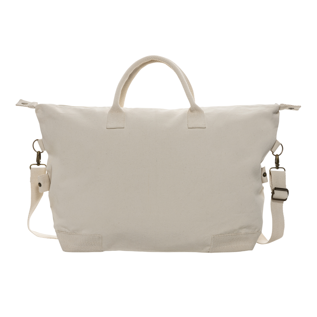Kezar AWARE™ 500 gsm recycled canvas deluxe weekend bag