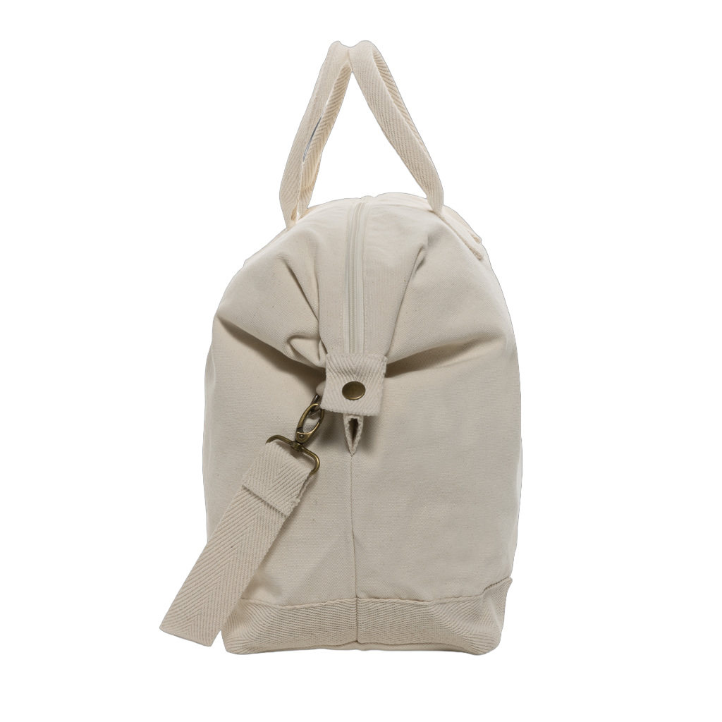 Kezar AWARE™ 500 gsm recycled canvas deluxe weekend bag