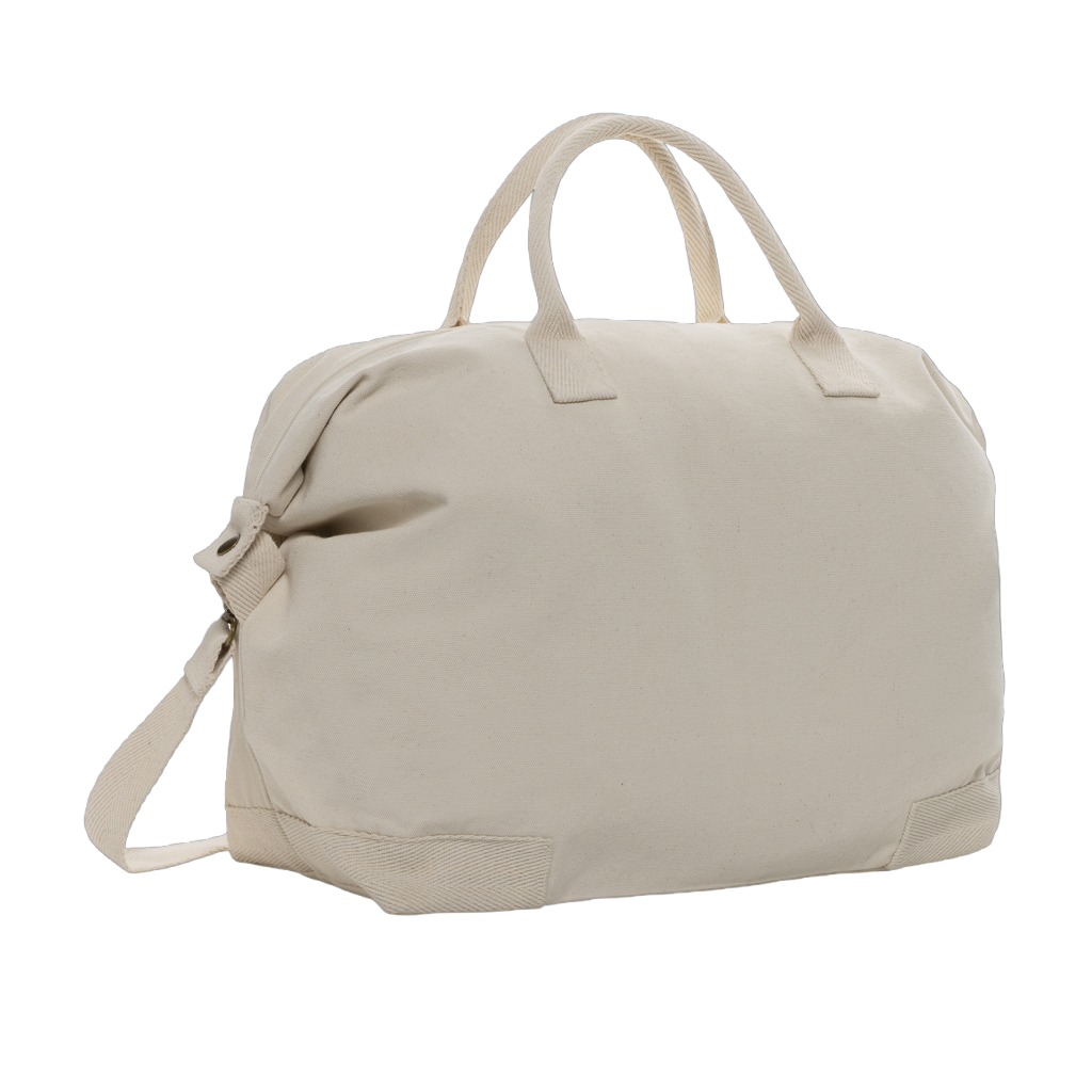 Kezar AWARE™ 500 gsm recycled canvas deluxe weekend bag