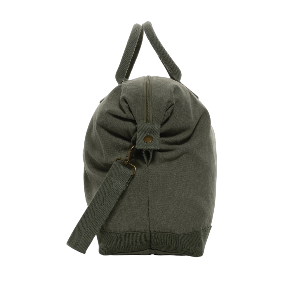 Kezar AWARE™ 500 gsm recycled canvas deluxe weekend bag