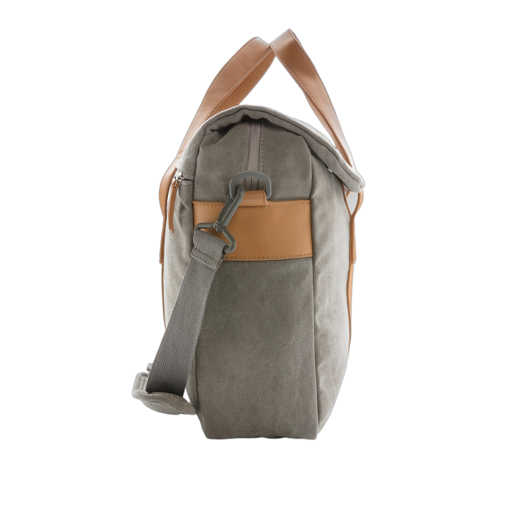 Canvas laptop bag PVC free