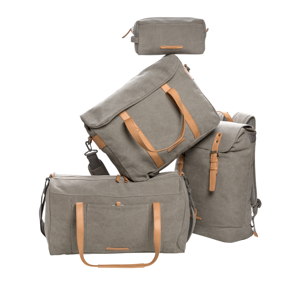 Canvas laptop bag PVC free