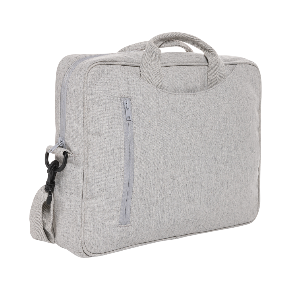 Laluka AWARE™ recycled cotton 15.4 inch laptop bag