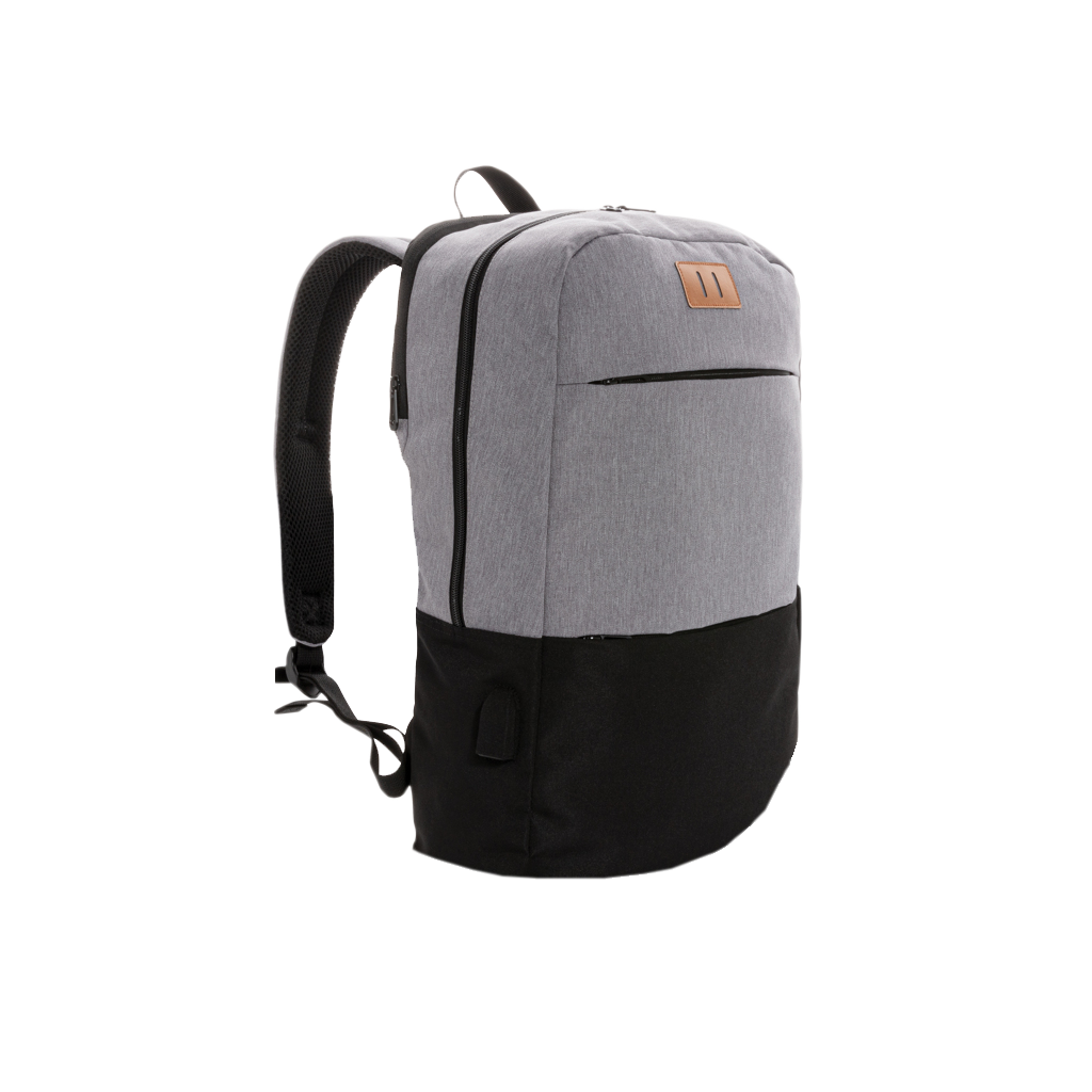 Modern 15.6" USB & RFID laptop backpack PVC free