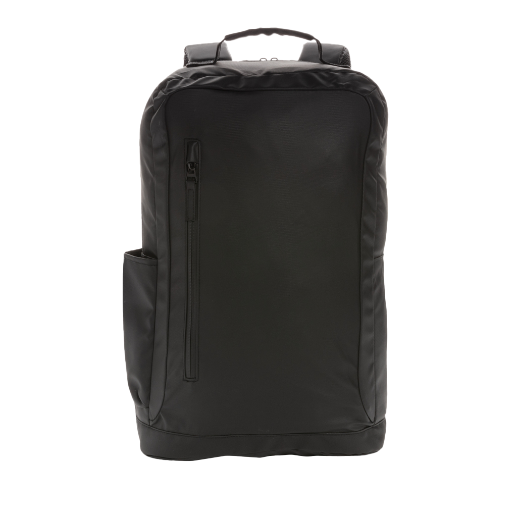 Fashion black 15.6" laptop backpack PVC free