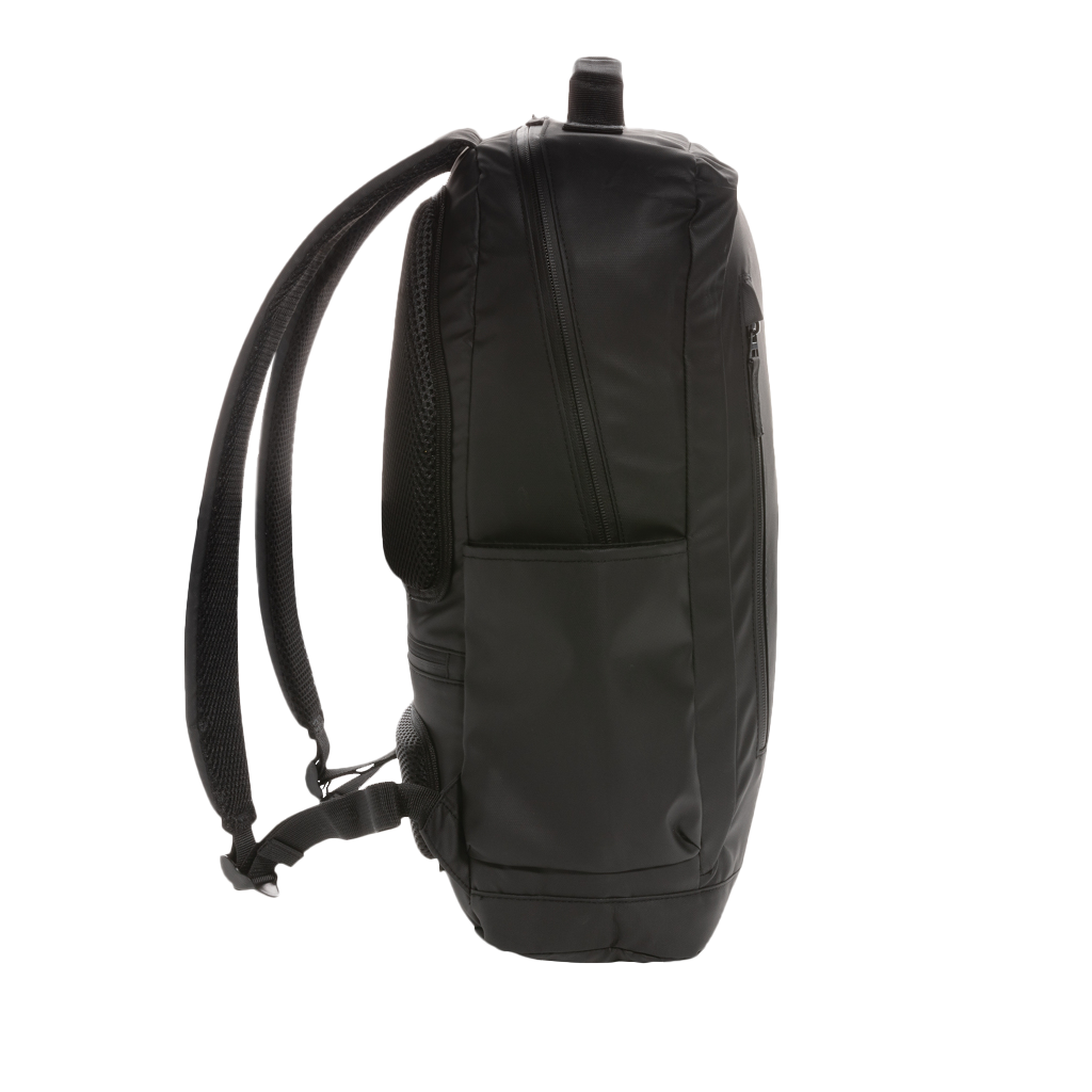 Fashion black 15.6" laptop backpack PVC free