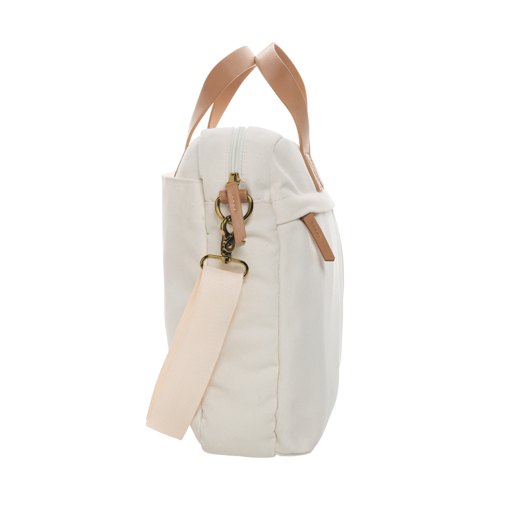 Impact AWARE™ 16 oz. recycled canvas laptop bag