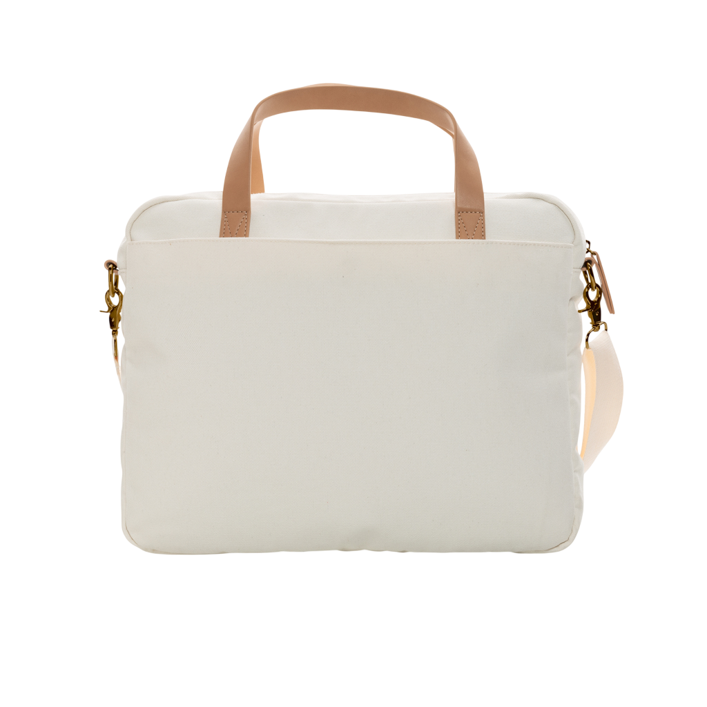 Impact AWARE™ 16 oz. recycled canvas laptop bag